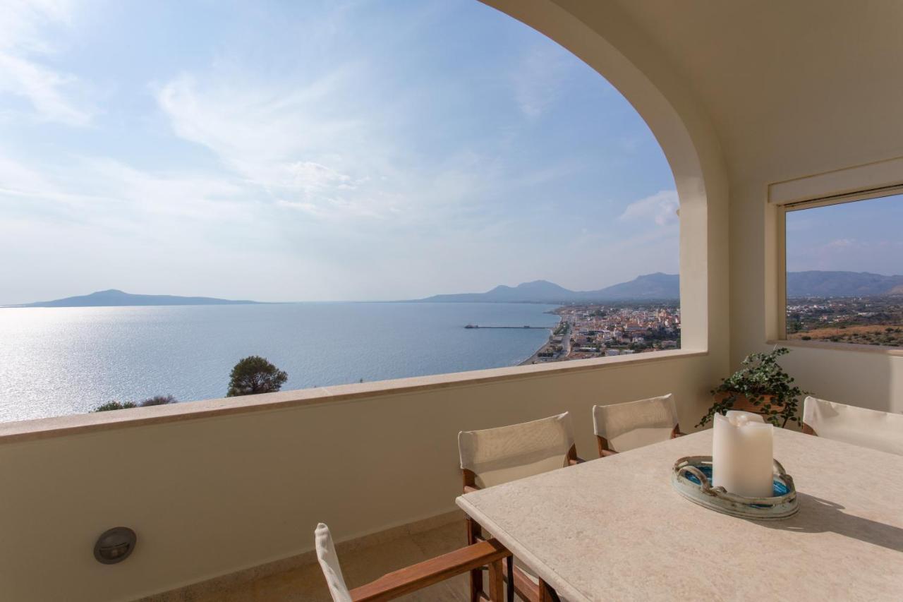 Villa Itis Superb Residence With Balcony & Panoramic View Neapoli Voion Bagian luar foto